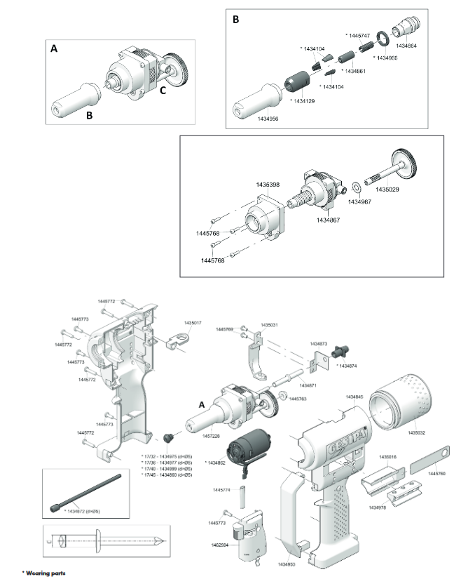 PowerBird Spare Parts
